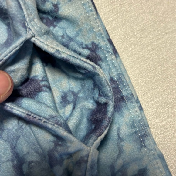 BCBGeneration athletic leggings workout exercise pants Storm blue LG EUC - Picture 7 of 12